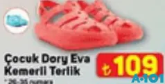 JUNO ÇOCUK DORY EVA KEMERLİ TERLİK